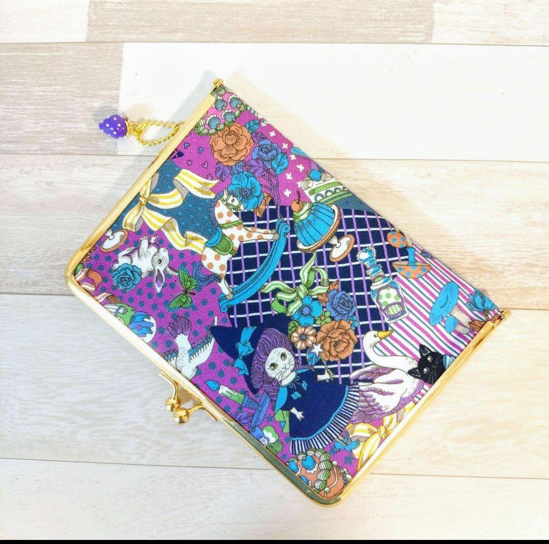 専用☆がま口手帳カバー&ハロウィン柄 ミニポーチ&バネ口ポーチ☆ジョリーフルール