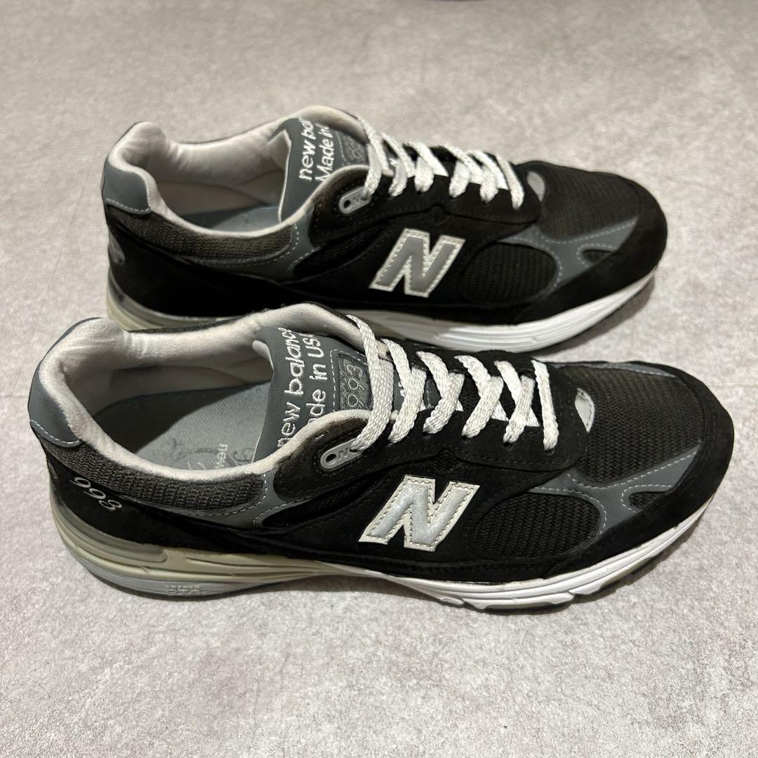 【NEW BALANCE】ニューバランス 993 MR993 USA ブラック