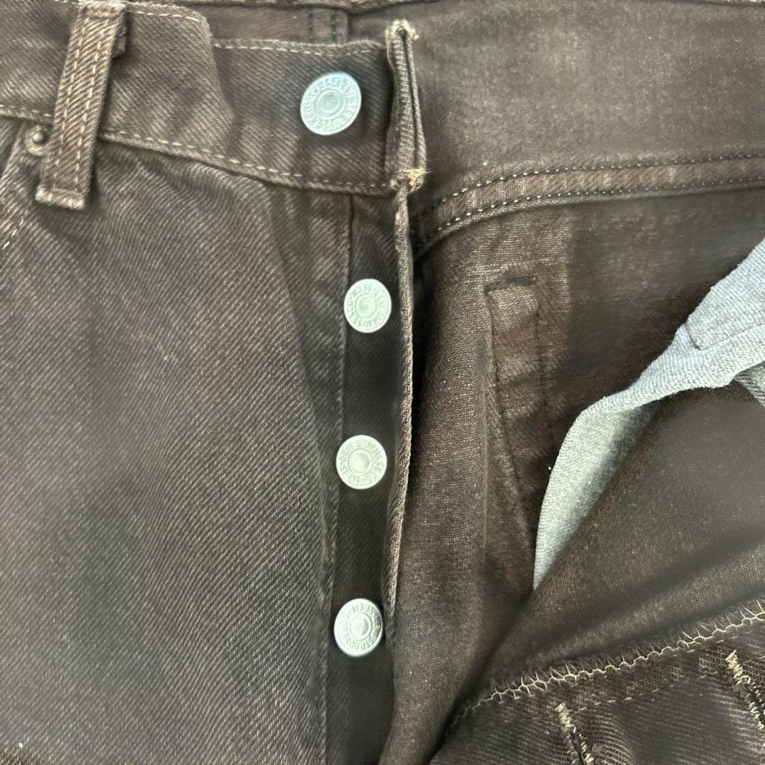 USA製 Levi'sリーバイス501 後染め デニム ブラウン USA製 Levi'sリーバイス501 後染め デニム ブラウン