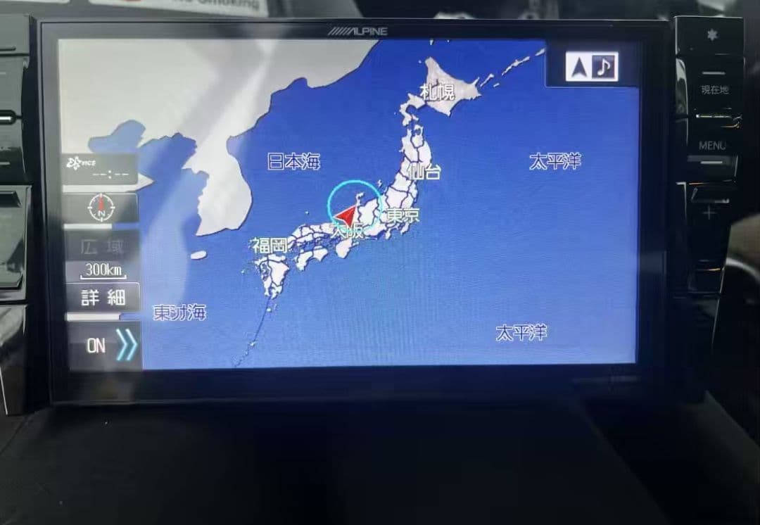 ナビパネル付ALPINE
