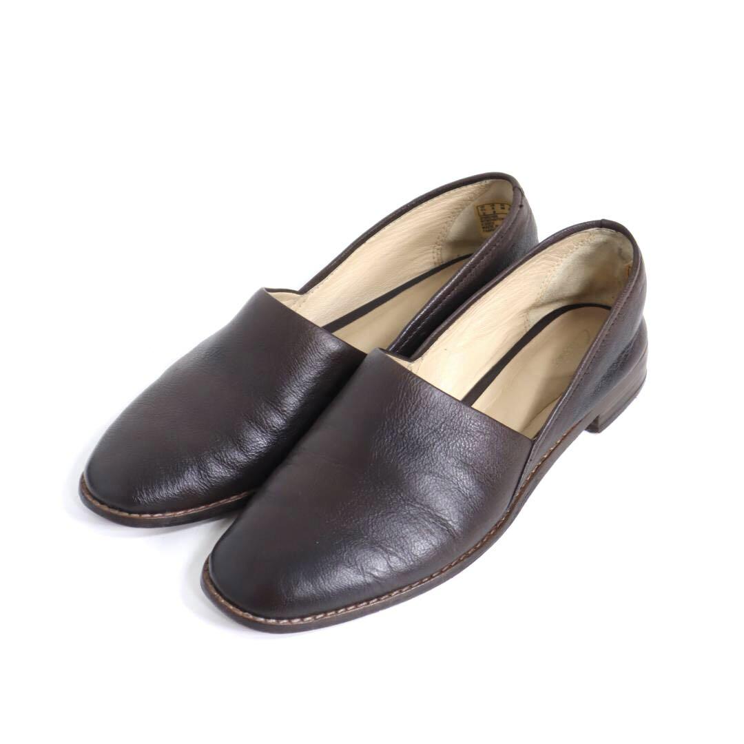 Clarks クラークス 本革 レザースリッポン フラットシューズ 24.0ｃｍ