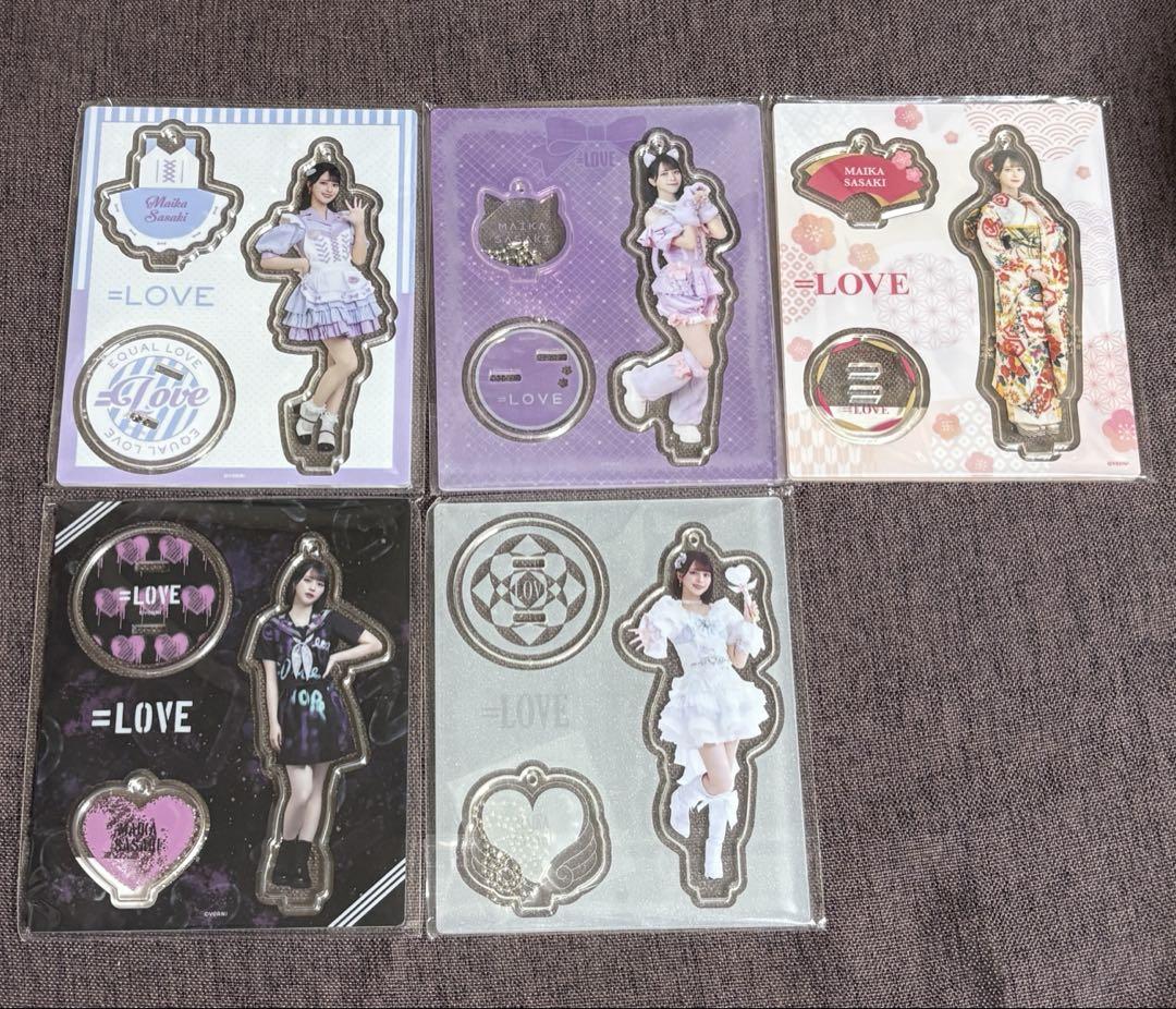 バラ売り⭕️ 佐々木舞香 アクスタ 魔法少女 イコノイジョイダイナー 猫衣装 浴衣