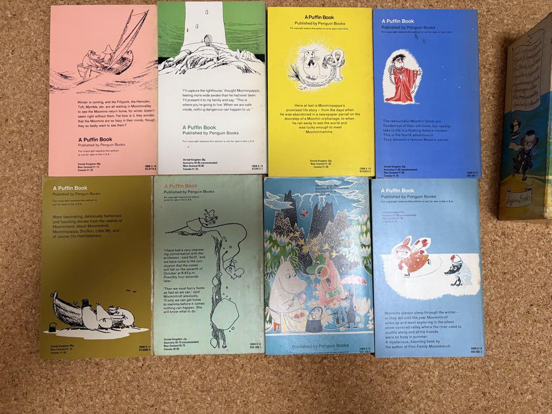 ムーミンシリーズ全8冊セット 英語版 レア