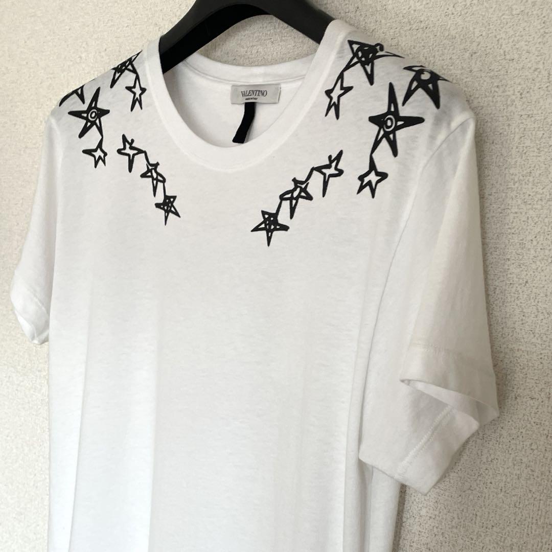 VALENTINO ヴァレンティノ プリントTシャツ メンズXS 【新品未