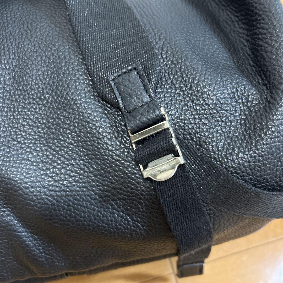 selvedge レザー　2WAY　バックパック