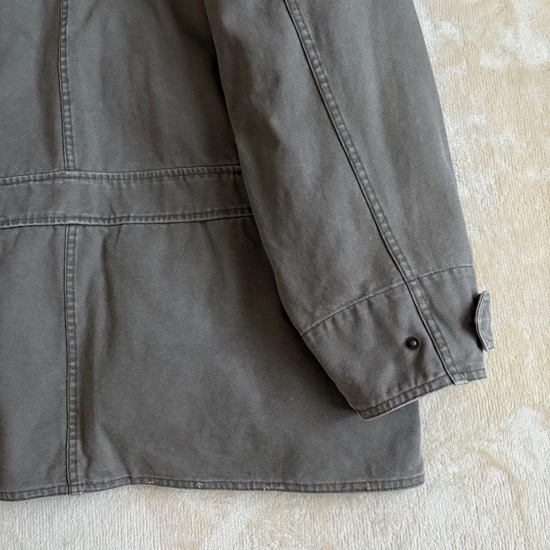 美品✨90s ティンバーランド ハンティングジャケット 襟レザー中綿ライナー 付 美品✨90s ティンバーランド ハンティングジャケット 襟レザー中綿ライナー 付