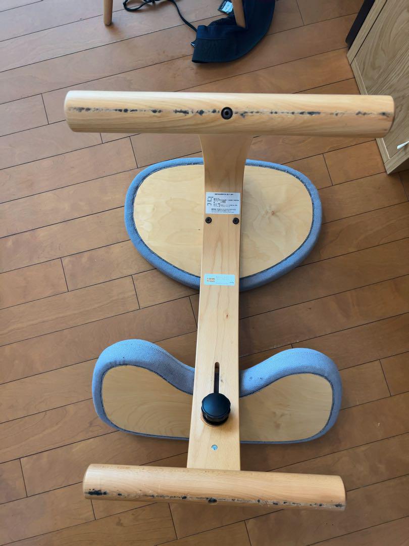 バランスチェア バランスイージー グレー 健康用品