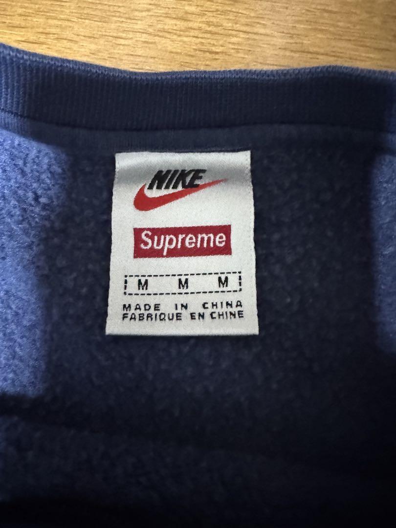 Nike Supreme トレーナー Mサイズ ネイビー