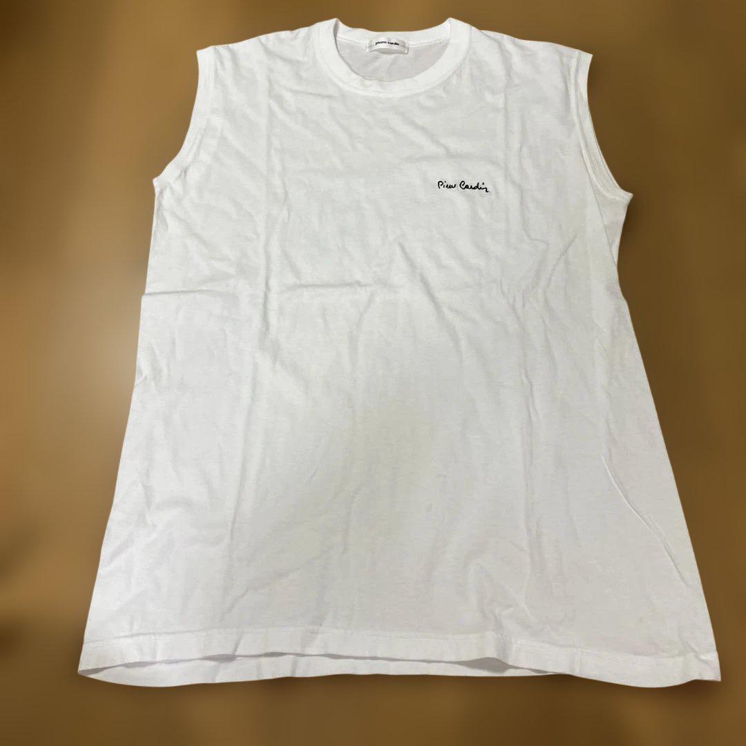 [新品] pierre cardinノースリーブ pierre cardin ホワイト ノースリーブタンクトップ - メルカリ