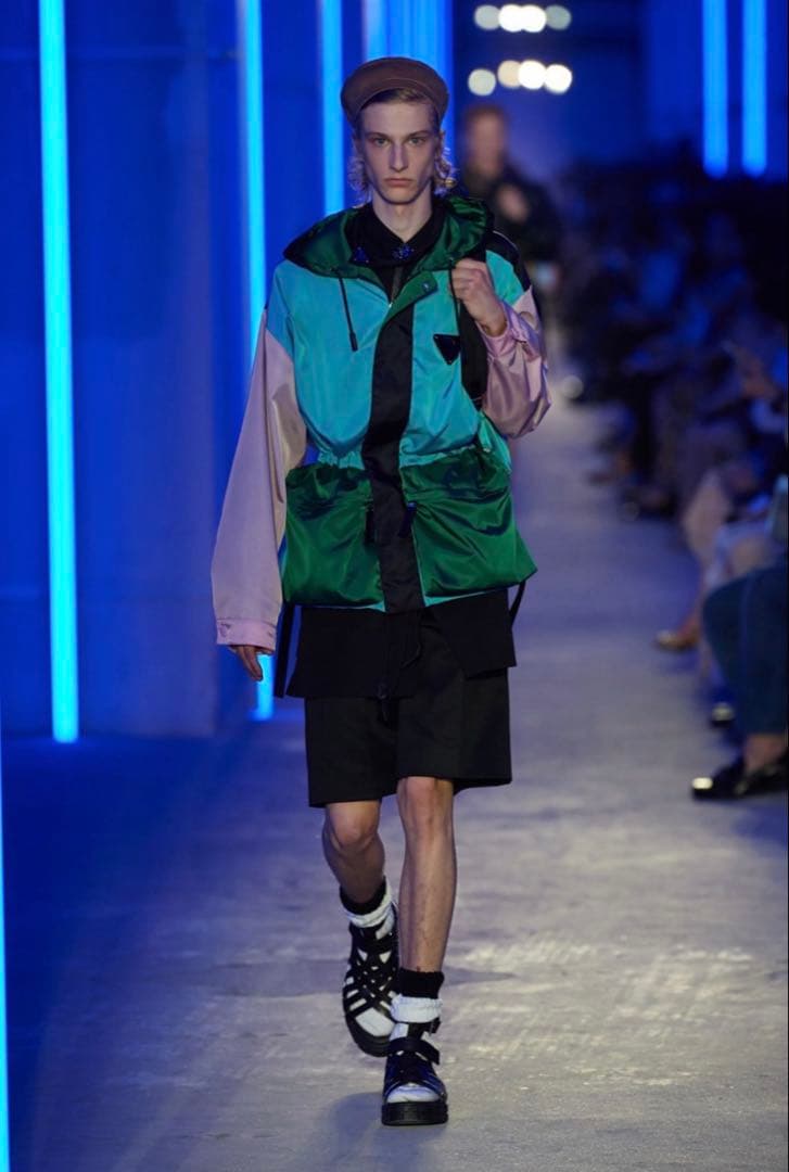 PRADA 20SS ナイロンジャケット XS グク着用