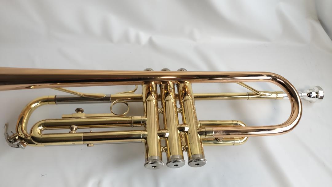 YAMAHA トランペット YTR-332 ゴールドブラス 赤ベル #2101