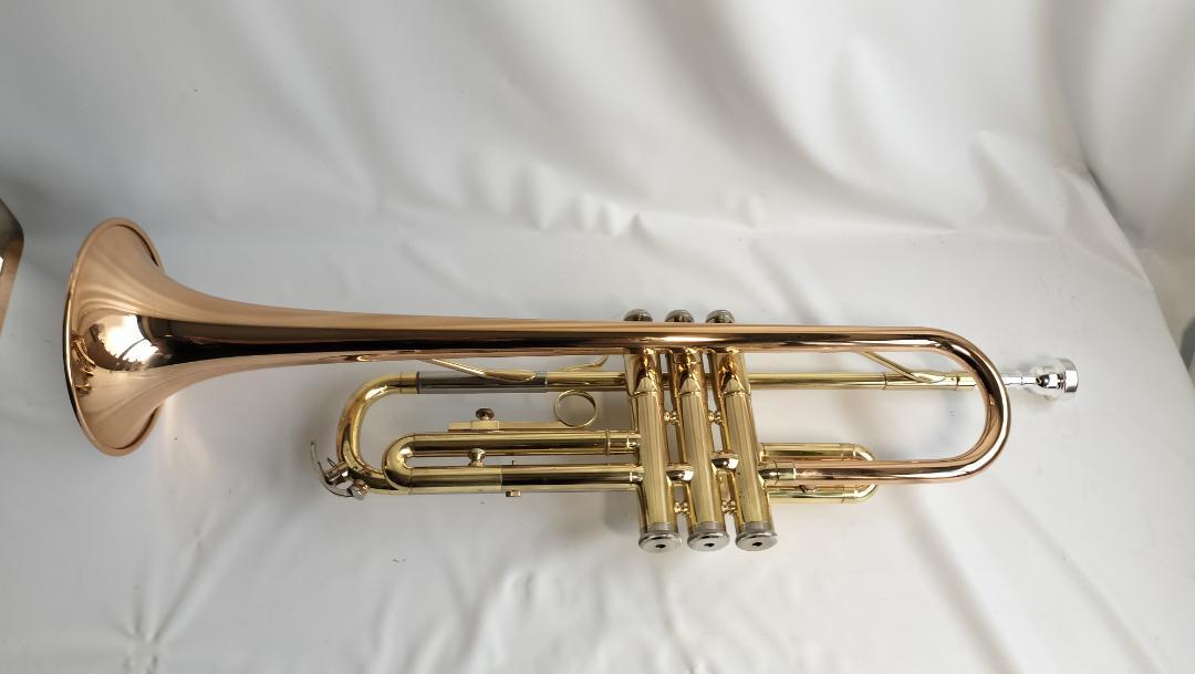 YAMAHA トランペット YTR-332 ゴールドブラス 赤ベル #2101