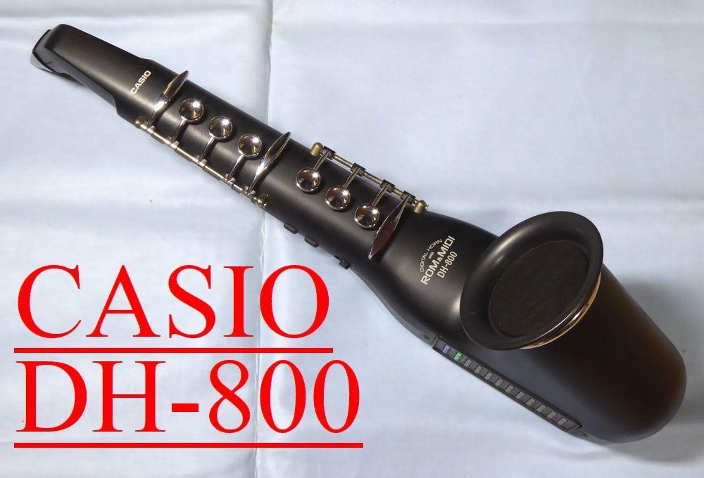 【ジャンク】CASIO デジタルホーン DH-800 ROM&MIDI CASIO(カシオ) デジタルホーン DH-800（動作品） - メルカリ