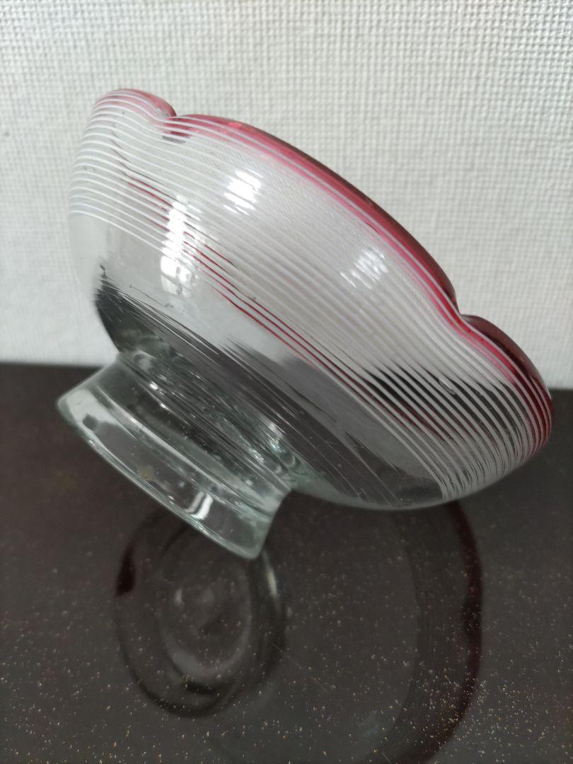 明治〜大正期 千段巻 輪花 金赤べり 氷コップ - メルカリ