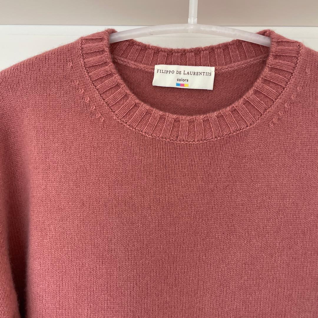 ブリッラペルイルグストフィリッポデローレンティスカシミヤ混セーター