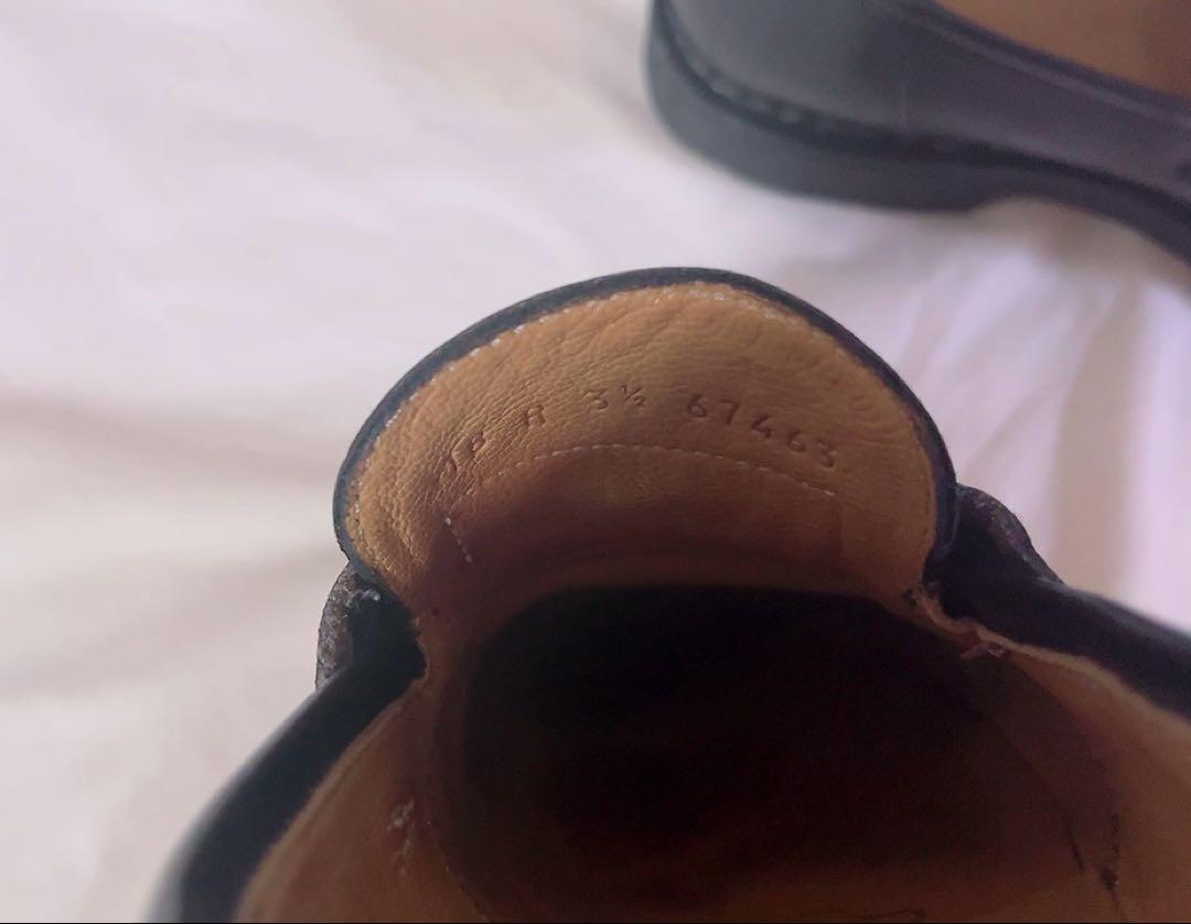 パラブーツ　オルセー　paraboot orsay 黒 noir 3.5