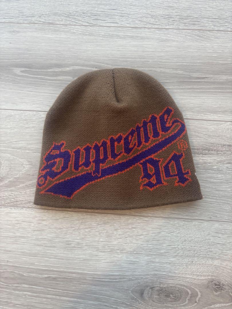 値下げ supreme newera ビーニー ニット帽