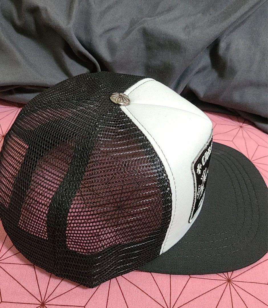 クロムハーツ トラッカーキャップ チョンパー ホワイト CHROME HEARTS クロムハーツ トラッカーキャップ チョンパー