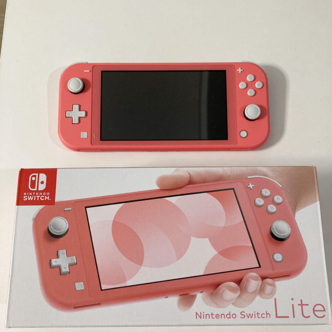 Nintendo Switch Lite Coral スプラトゥーン2ソフトつき Nintendo Switch Lite Coral スプラトゥーン2ソフトつき
