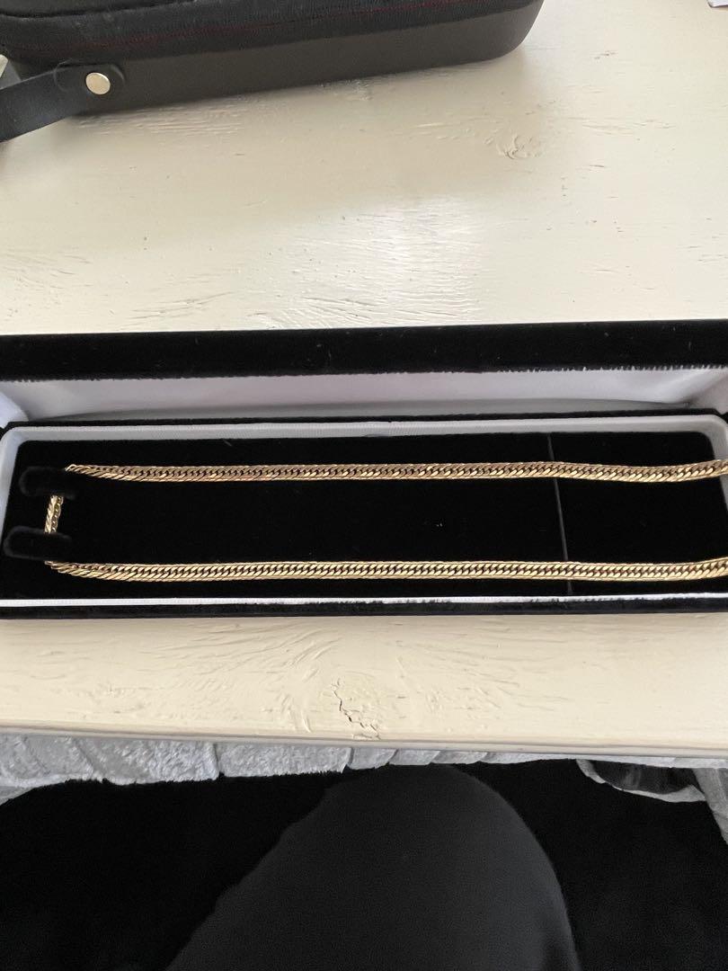 k18YG喜平50cm 30g 造幣局刻印あり 16面カット Mカット 希少品