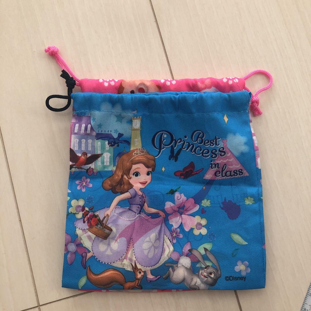 ツムツム ソフィア 巾着セット メルカリ