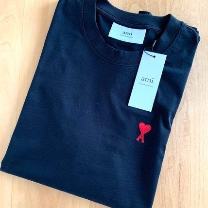 メンズ Ami Paris アミ ロゴ Tシャツ ブラック 未使用正規品
