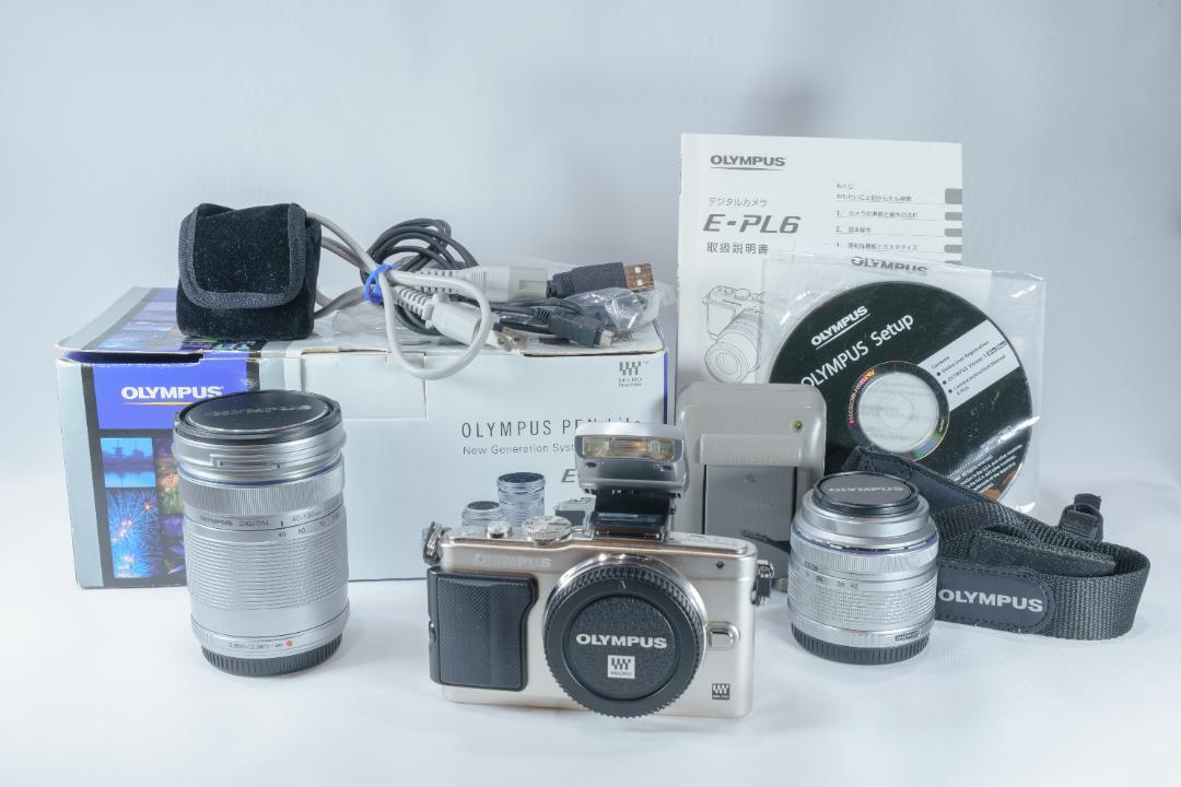 OLYMPUS PEN lite E-PL6 ダブルレンズキット