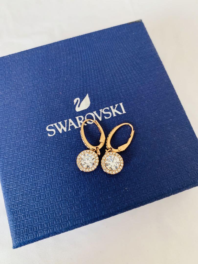 スワロフスキー Swarovski Constella ドロップピアス