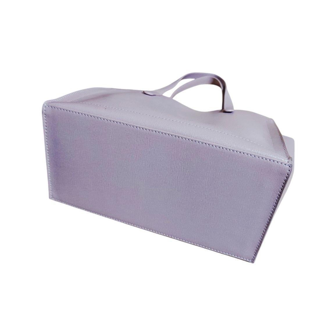 美品　FURLA　ハンドバッグ　ピンク　本革