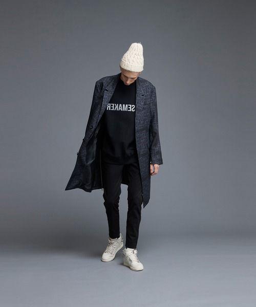 最新品定番 NOISEMAKER 総柄チェスターコート shareef ZARA OY Y3 0eumD-m88843957591 限定品即納