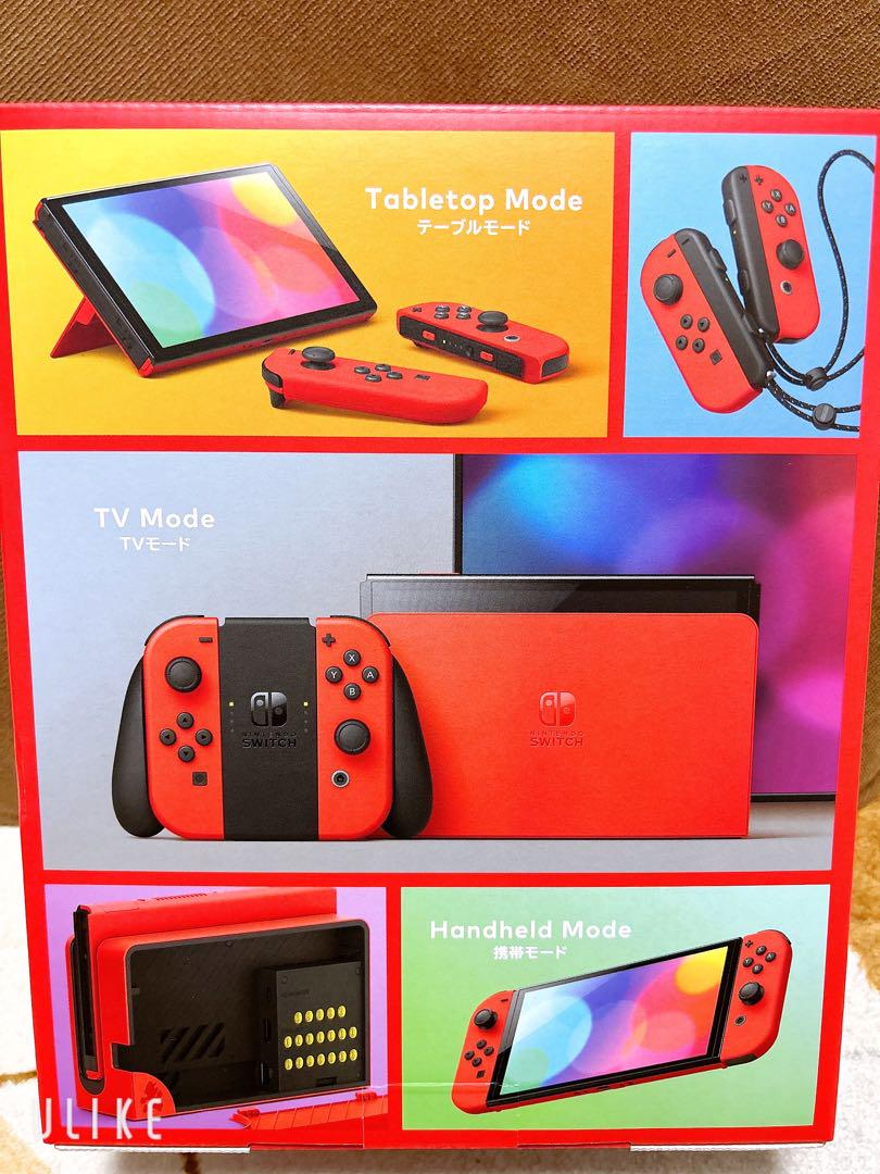 【新品未開封】Nintendo Switch本体 有機EL マリオレッド