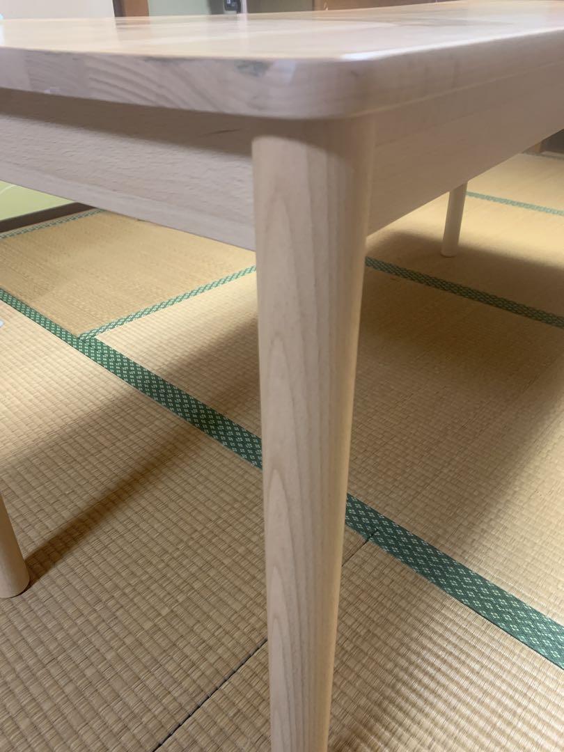 無印良品 ブナ材デスク 160 cm 机・テーブル 無印良品 ブナ材デスク 160 cm 机・テーブル