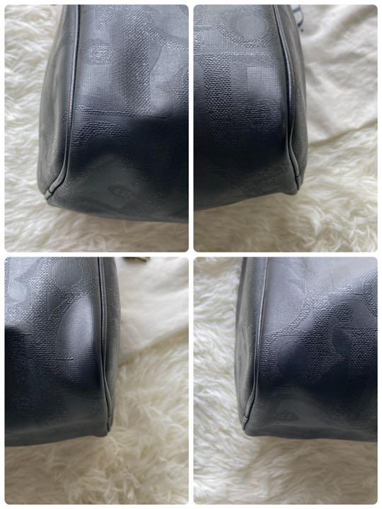 らくらくメ 美品 クリスチャンディオール ハンドバッグ トロッター 金具 PVC ブラック WpsX1-m88846881631 こちらから