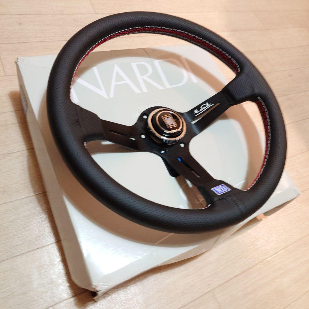 Nardi ステアリングホイール 3スポーク 38cm