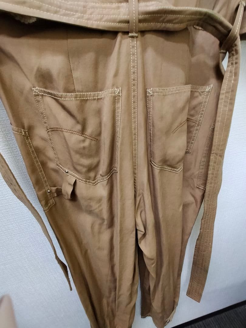 G-STAR RAW 未使用タグ付きブラウンサロペット G-STAR RAW 未使用タグ付きブラウンサロペット