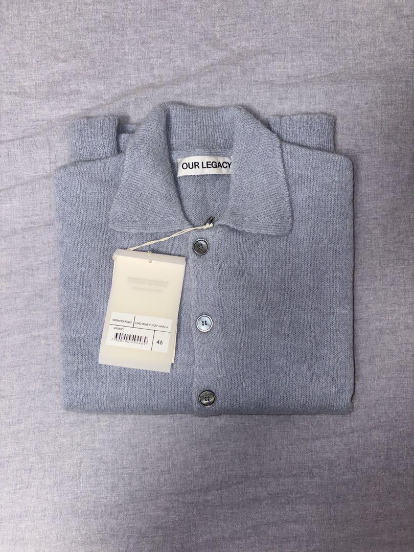 トップス OURLEGACY EVENING POLO Livid Blue 46