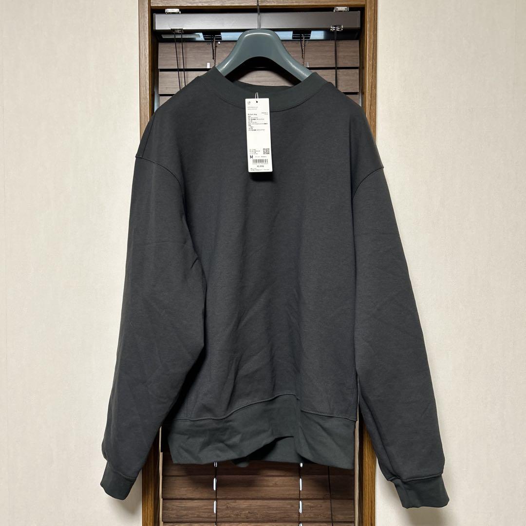 し*け様 UNIQLO Ｕ　エアリズムコットンスウェットシャツ　Ｍサイズ　２枚セ