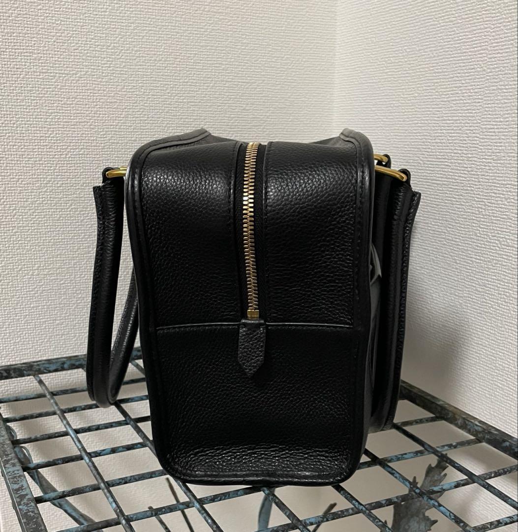 美品J&M Davidson ミア キューブ MIA CUBE トートバッグ 黒