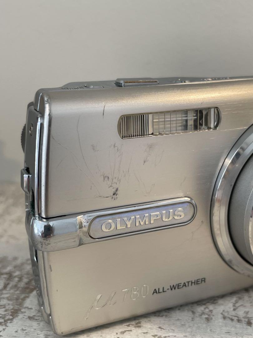 OLYMPUS μ 780 シルバー 動作確認済コンパクトデジタルカメラ