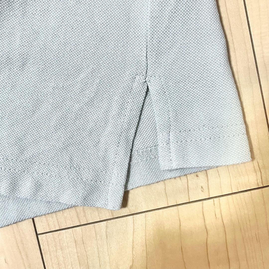 【メンズ】FRED PERRY グリーン グレー 長袖 ポロシャツ
