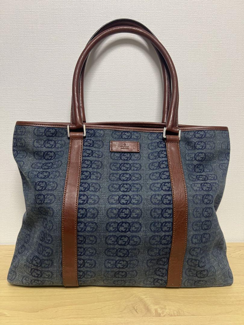 GUCCI トートバッグ デニム 青 - メルカリ GUCCI トートバッグ デニム 青 - メルカリ