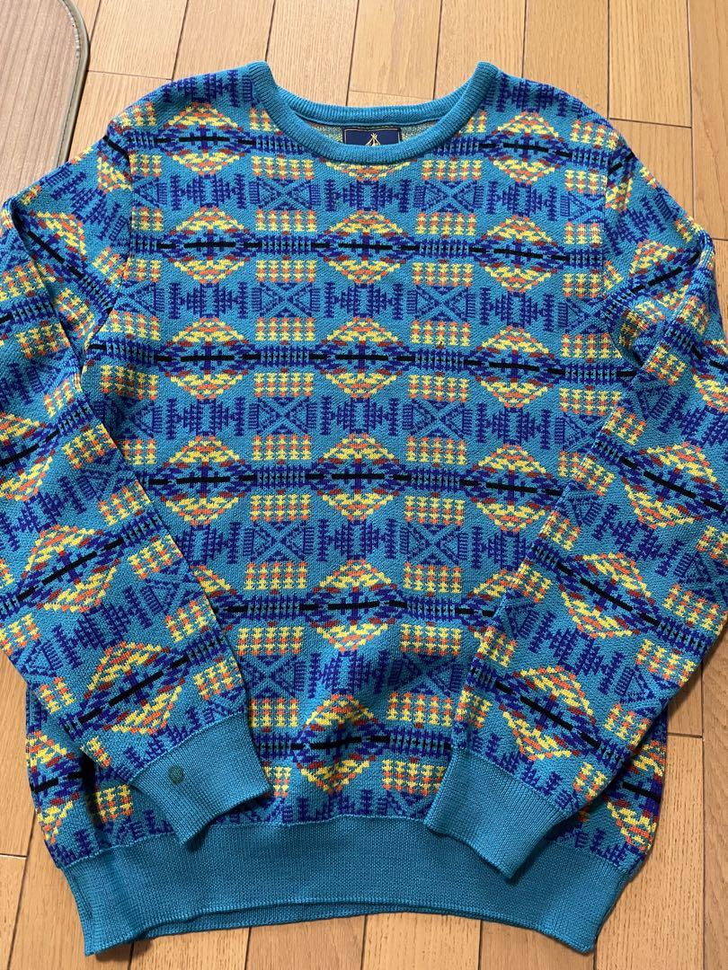 人気！PENDLETON(ペンドルトン)カラフル ネイティブ柄デザインニット