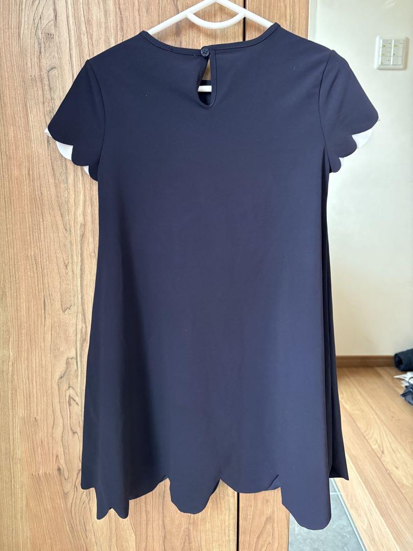 il gufo ネイビー半袖ワンピース100cm 110cm