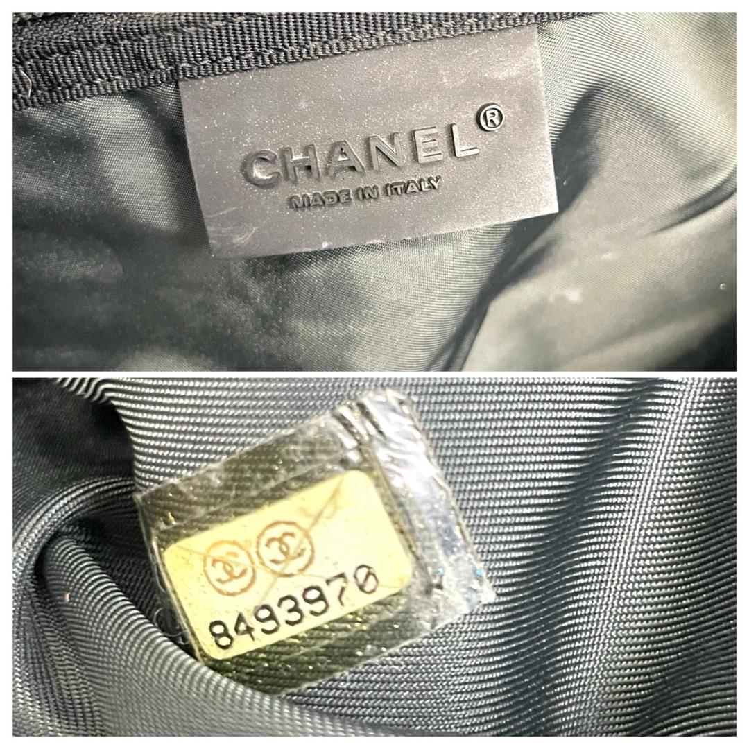CHANEL　シャネル　スポーツライン　ショルダーバッグ　グリーン　ブラック