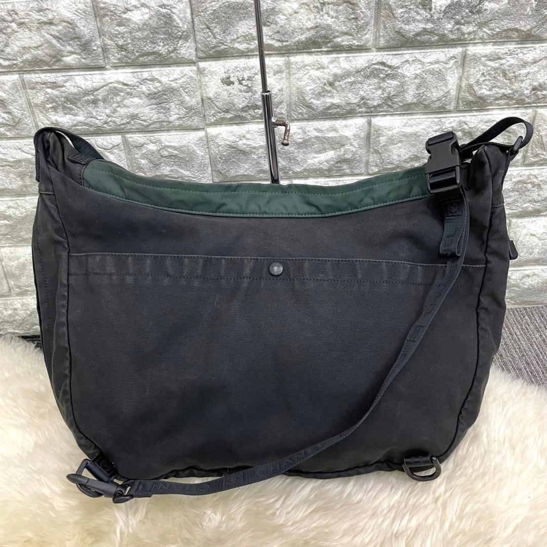 CHANEL　シャネル　スポーツライン　ショルダーバッグ　グリーン　ブラック