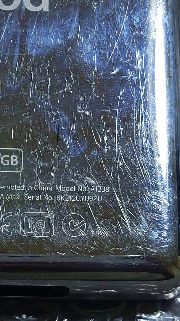 アイポッドクラシック 第6世代 A1238 ジャンク 管理ナンバー3340