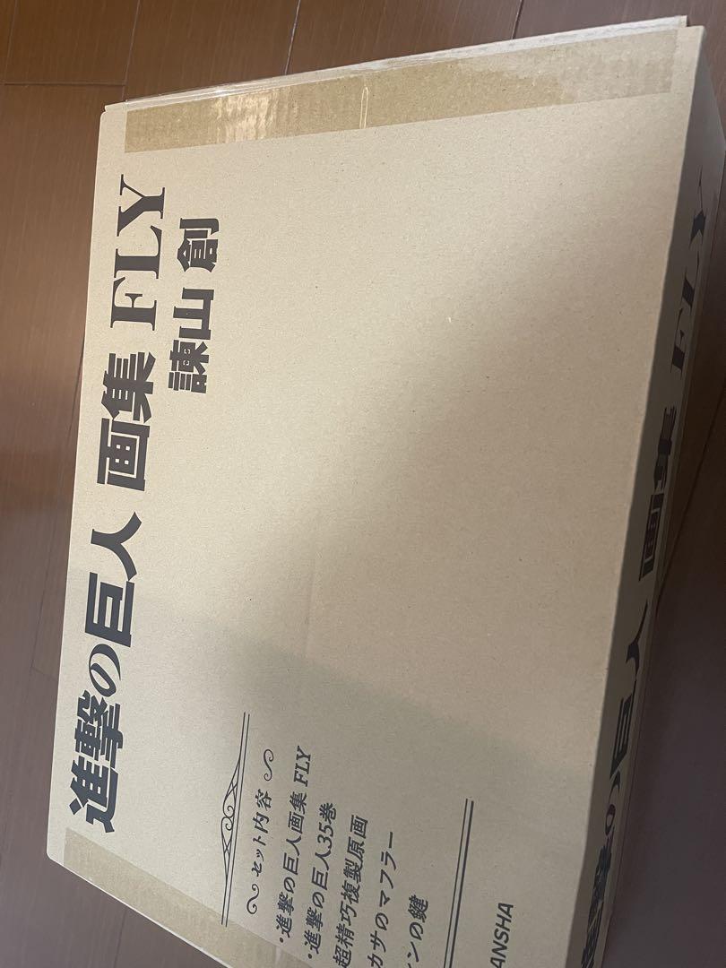 【新品未開封】進撃の巨人 画集 FLY(全特典付き)