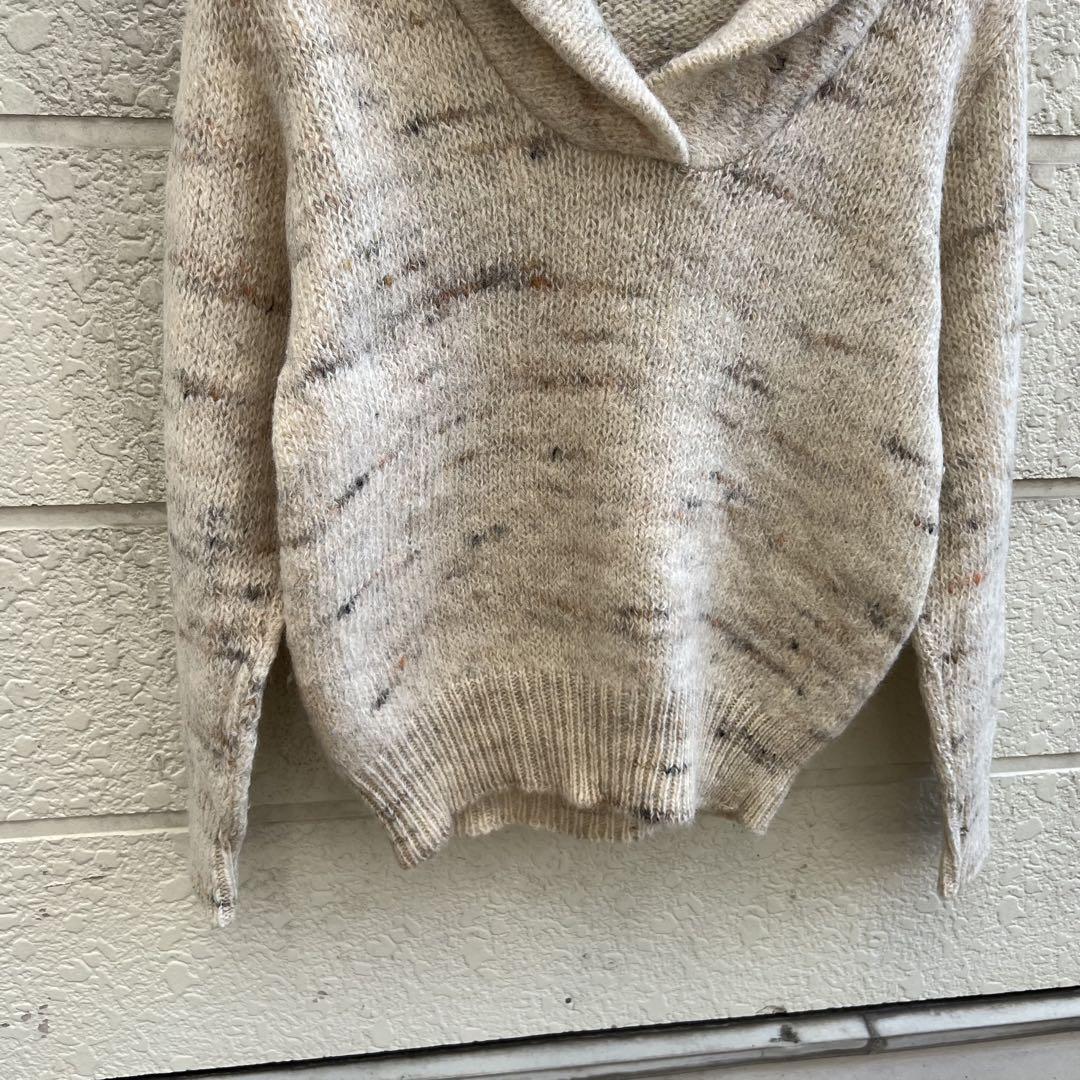 80s 90s USA古着 エディーバウアー ウールニット vintage