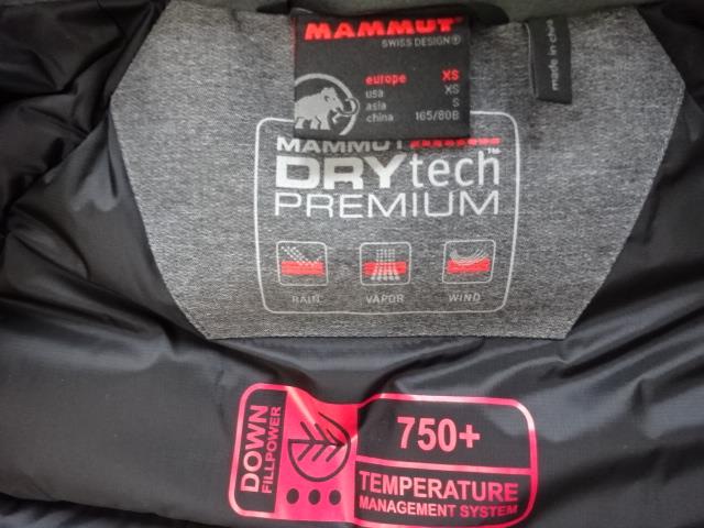 Mammut - 絶版入手困難 マムート ダウン DRYTECH ドライテック
