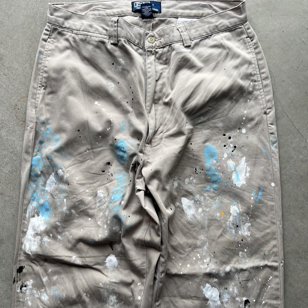 Polo by Ralph Lauren/ラルフ ペンキ チノパンツ W33 - メルカリ